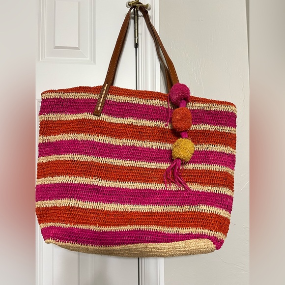 NWOT Mar Y Sol Portland Tote Beach Bag - Picture 1 of 4